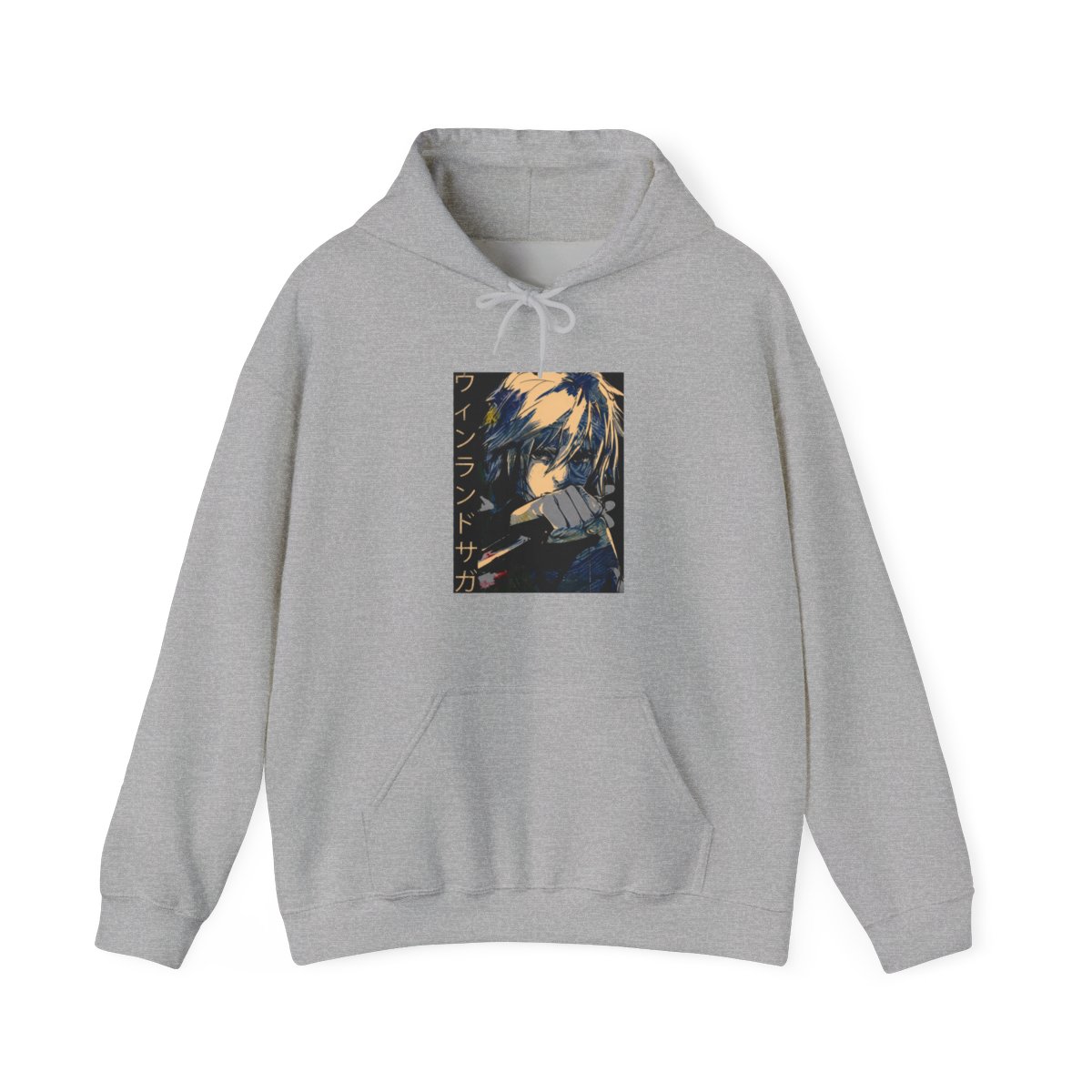 Vinland Saga Hoodies - Vinland Saga Harajuku Aesthetic Printed Hoodie - alternate angle 2, merchandise